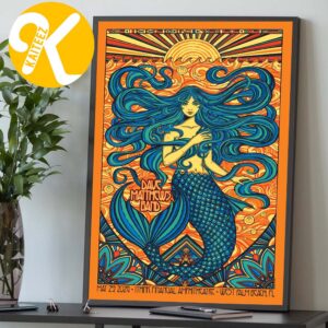 Dave Matthews Band At iTHINK Financial Amphitheatre On West Palm Beach FL On May 29 2026 Home Decor Poster Canvas