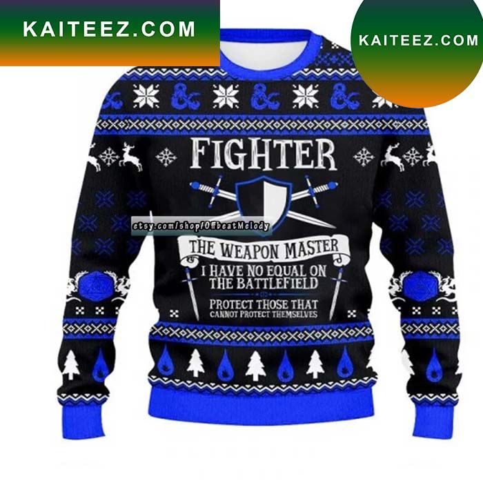 DnD Classes Collection Christmas Ugly Sweater DnD Classes Collection Christmas Ugly Sweater