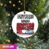 Christmas Ornament Personalized Motorcross Sneaker Ornament