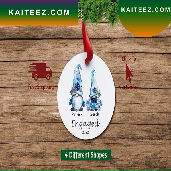 Engaged Gnome Christmas Ornament Engaged Gnome Christmas Ornament