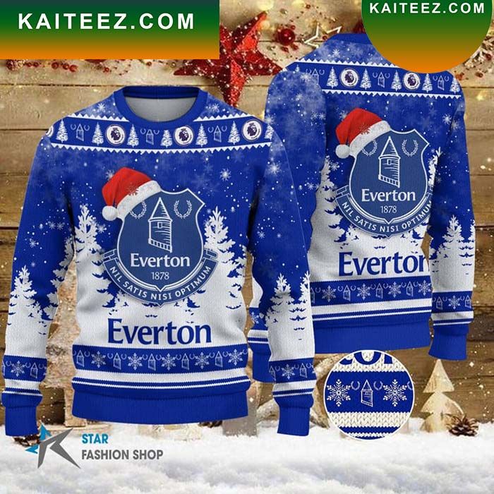 Everton Christmas Ugly Sweater Everton Christmas Ugly Sweater