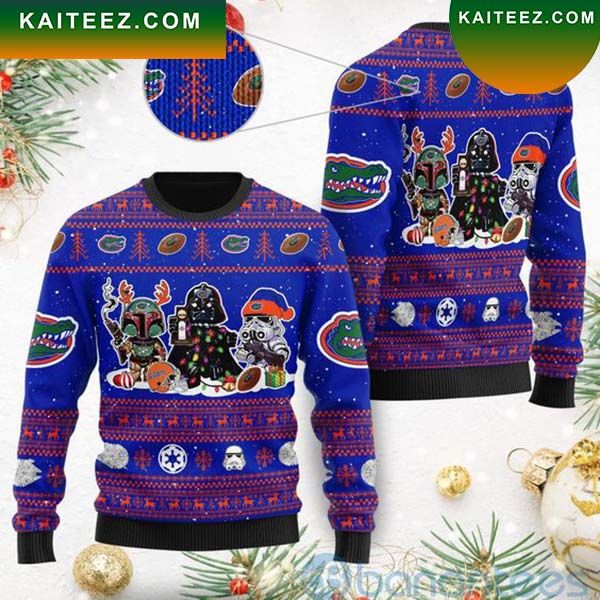 Florida Gators Star Wars Christmas Ugly Sweater Florida Gators Star Wars Christmas Ugly Sweater