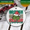 Green Hand 2022 Merry Grinch Mas Double Side Christmas Grinch Decorations Outdoor Ornament Green Hand 2022 Merry Grinch Mas Double Side Christmas Grinch Decorations Outdoor Ornament