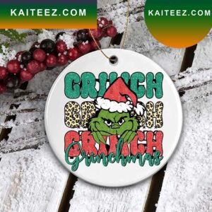 Funny Grinch Decorations Outdoor Ornament