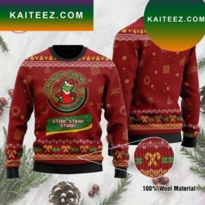 GRINCH CLAW STINK STANK STUNK CHRISTMAS UGLY SWEATER