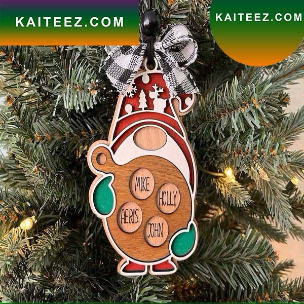 Gnome Family Names Christmas Ornament Gnome Family Names Christmas Ornament