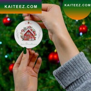 Gnome For Christmas Ornament