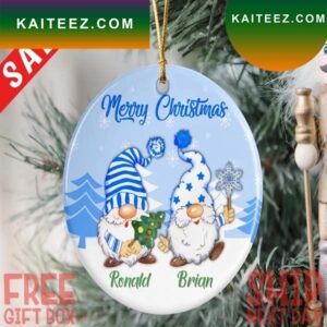 Gnome Snow Hat Christmas Ornament