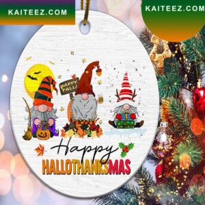 Gnomes Christmas Tree Christmas Ornament