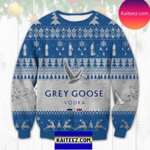 Grey Goose Vodka 3D Christmas Ugly Sweater
