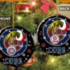 Grinch Boston Red Sox Christmas Ceramic Grinch Christmas Ornament