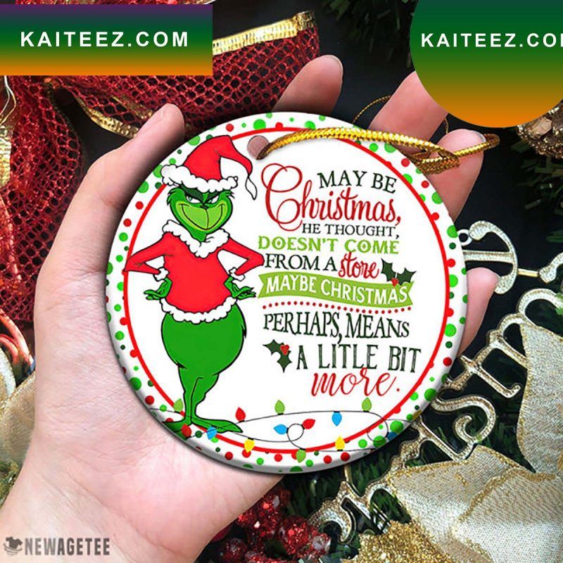 Grinch Perhaps Christmas Means A Little Bit More Grinch Decorations Outdoor Ornament Grinch Perhaps Christmas Means A Little Bit More Grinch Decorations Outdoor Ornament