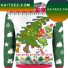 GRINCH ON THE NAUGHTY LIST AND I REGRET NOTHING Grinch Christmas Ugly Sweater
