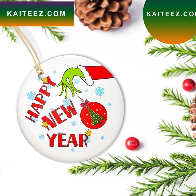 Happy New Year 2022 Grinch Christmas Grinch Decorations Outdoor Ornament Happy New Year 2022 Grinch Christmas Grinch Decorations Outdoor Ornament