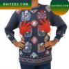 Hennessy Cognac 3D Christmas Ugly Sweater