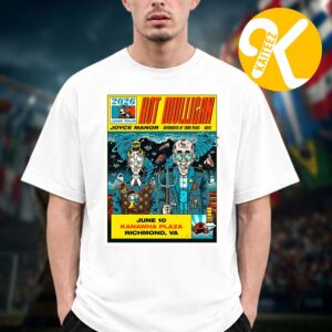 Hot Mulligan Poster Show At Kanawha Plaza In Rickmond VA On June 10 2026 Unisex T-Shirt