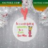 I Will Drink Yuengling Lager Beer Christmas Tree Decor Grinch Decorations Outdoor Ornament