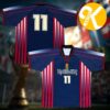 PSG x NIKE x DIOR Special Edition Parisian Heritage By Aki Polo Shirt