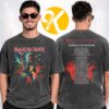 Iron Maiden Merch Run For Your Lives 2026 Tour Powerslave Mariner Two Sided Washed T-Shirt