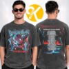 Iron Maiden Merch Eddie Dive Bar Athens Two Sided Washed T-Shirt Iron Maiden Merch Eddie Dive Bar Athens Two Sided Washed T-Shirt