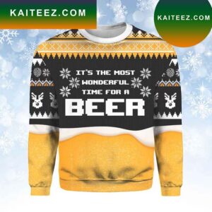 It’s The Most Wonderful Time For A Beer Ugly Christmas Sweater