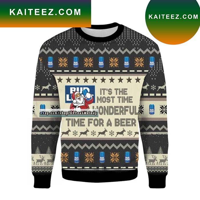 It's the Most Wonderful Time for A Beer Ugly Sweater It's the Most Wonderful Time for A Beer Ugly Sweater