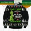 Jack Skellington AndGrinch Christmas Ugly Sweater Jack Skellington AndGrinch Christmas Ugly Sweater