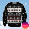 Jack Skellington Busch Latte Beer Unisex Ugly Sweater