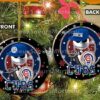 Jack Skellington Boston Red Sox Christmas Ceramic Christmas Ornament