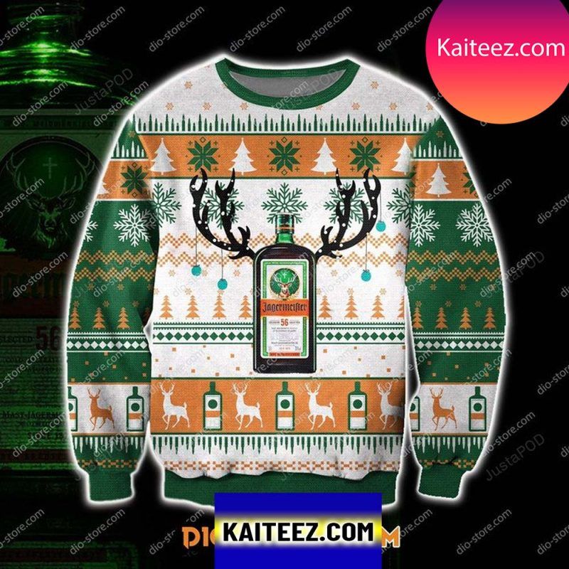 Jagermeister Knitting Pattern Christmas Ugly Sweater Jagermeister Knitting Pattern Christmas Ugly Sweater