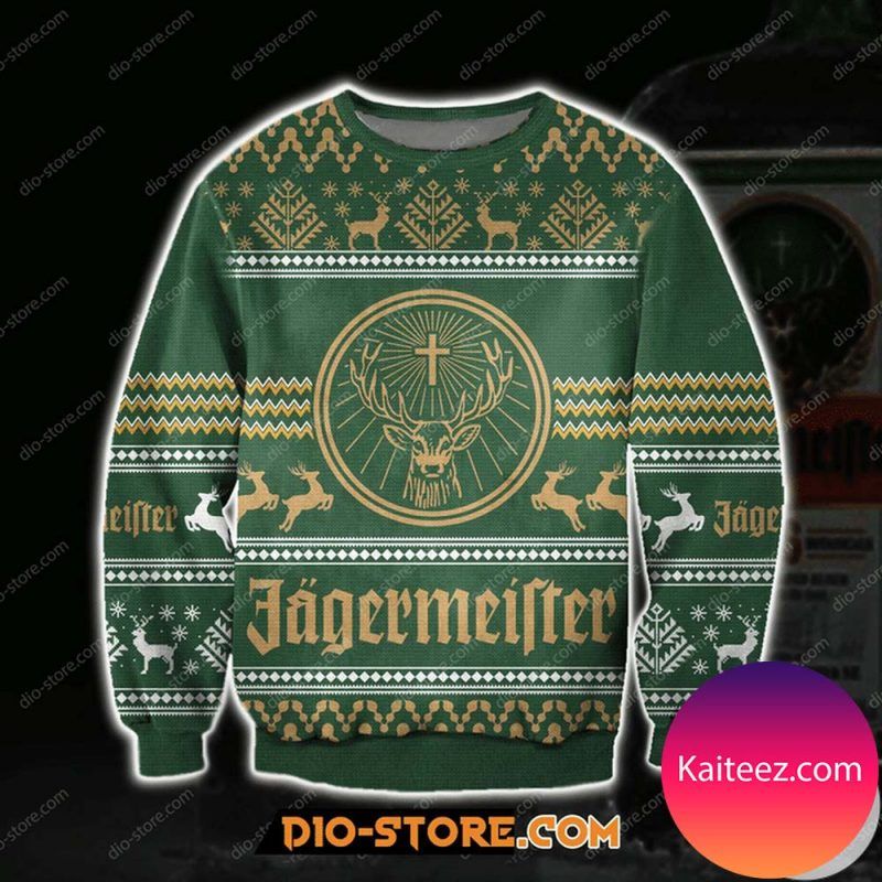 Jagermeister Ugly Christmas Ugly Sweater Jagermeister Ugly Christmas Ugly Sweater