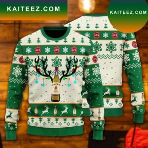 Jameson Reindeer Irish Whiskey Ugly Sweater