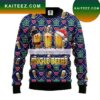 Jingel Beer Beer Drinnking All The Way Ugly Sweater