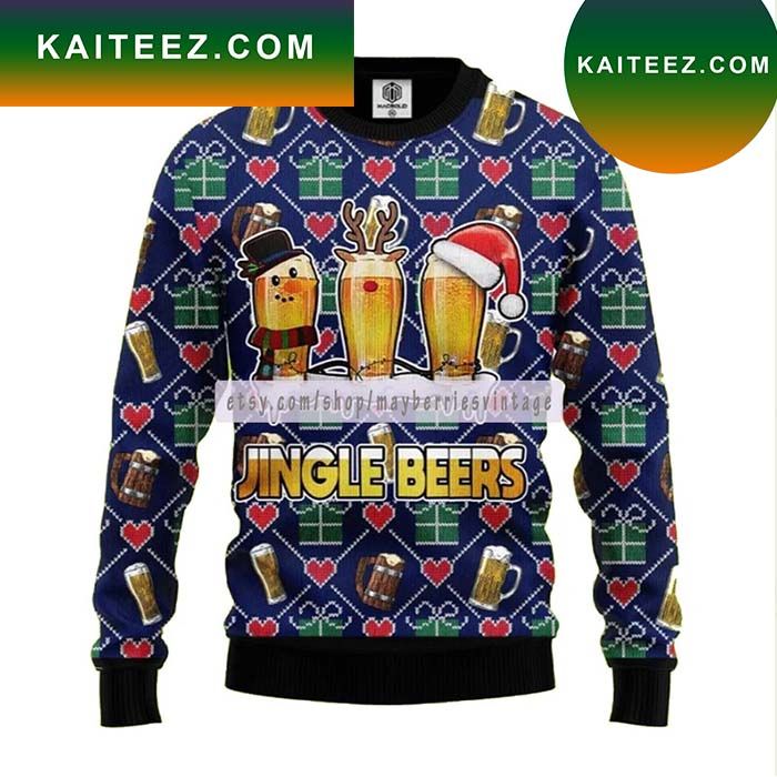 Jingle Beer Ugly Christmas Sweater Jingle Beer Ugly Christmas Sweater