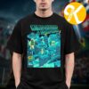 Foo Fighters Guardians Of The Galaxy Team Up Art By Wayne Nichols Unisex T-Shirt