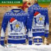 Leo Laughing Meme Ugly Christmas Sweater