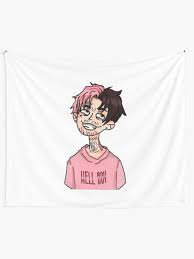 Lil Peep Fan Art Hell Boy Tapestry