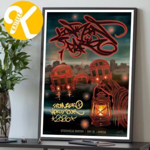 Linkin Park From Zero World Tour 2026 At 3Arena In Stockholm Sweden On May 29th 2026 Home Decor Poster Canvas