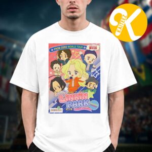 Linkin Park From Zero World Tour 2026 At Groupama Stadium In Lyon France On June 16th 2026 Unisex T-Shirt