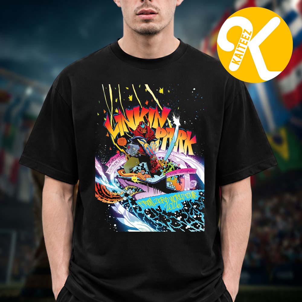 Linkin Park From Zero World Tour 2026 At Stadion Letzigrund In Zurich Switzerland On June 30th 2026 Unisex T-Shirt Linkin Park From Zero World Tour 2026 At Stadion Letzigrund In Zurich Switzerland On June 30th 2026 Unisex T-Shirt