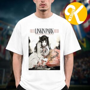 Linkin Park From Zero World Tour 2026 At Visarno Arena In Florence Italia On June 26th 2026 Art By Peach Momoko Unisex T-Shirt