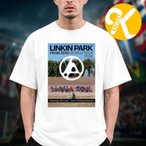 Linkin Park From Zero World Tour 2026 Night 2 At Volksparkstadion In Hamburg Germany On June 3rd 2026 Unisex T-Shirt