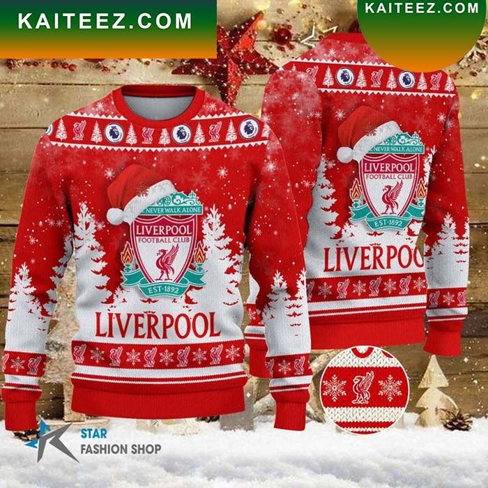 Liverpool Christmas Ugly Sweater Liverpool Christmas Ugly Sweater