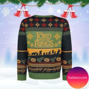 Lord Of The Rings Christmas Ugly Sweater