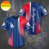 Los Angeles Dodgers Blue And Red Baseball Jersey