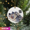 New Balance 2002R Vibrant Apricot Sneaker Ornament