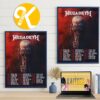 President The Blood Of Your Empire UK European Campaign 2026 Schedule Home Decor Poster Canvas