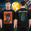 Megadeth Merch Europe Tour 2026 Vic Rattlehead Tour Dates Two Sided Unisex T-Shirt Megadeth Merch Europe Tour 2026 Vic Rattlehead Tour Dates Two Sided Unisex T-Shirt
