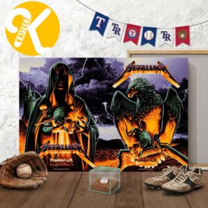 Metallica M72 Frankfurt Full Combine Poster At Deutsche Bank Park In Frankfurt DE On May 22 24 2026 Home Decor Poster Canvas