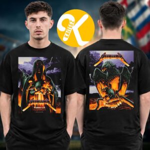 Metallica M72 Frankfurt Limited Poster Edition Night 1 And 2 At Deutsche Bank Park In Frankfurt DE On May 22 24 2026 Two Sided Unisex T-Shirt